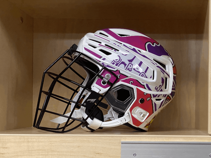 Aaron Forster #17 Helmet 2021-2022 Season