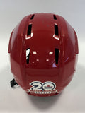 2018 20th Anniversary Signed Gameworn Helmet - #71 Sheldon Burns