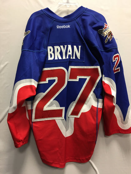 2013 Blue Game Worn Jersey - Glenn Bryan