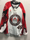 2016 Canadian Themed Game Worn Jersey - Damon Edwards