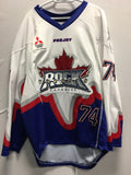 2016 Game Worn White Jersey - Colin Boucher