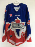 2017 Blue Game Worn Jersey - Jeff Gilbert