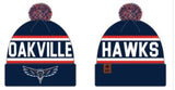 OAKVILLE HAWKS - CUSTOM BAR DOWN TOQUE